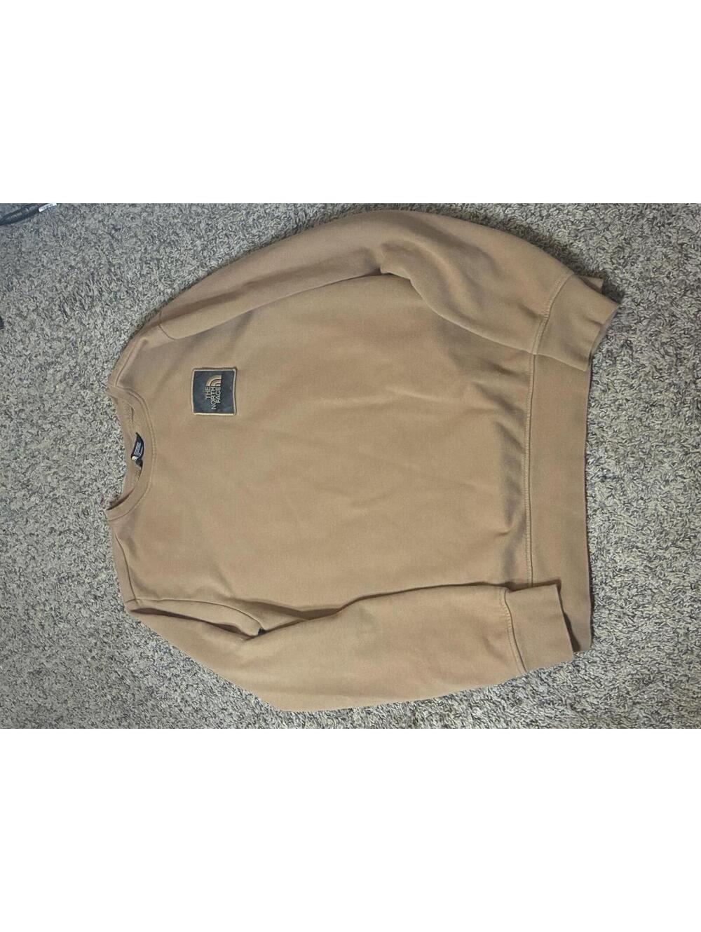 The North Face Men's Crewneck Sweatshirt Large Brown